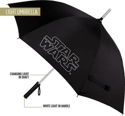 Produktbild von Cerda Group Star Wars Manueller Regenschirm Schwarz Jungen,Mädchen Schwarz One Size