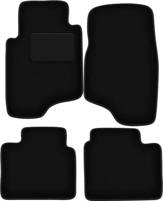 Produktbild von Schwarze Veloursmatten für: Mitsubishi Pajero II Offroad (1991-1999)