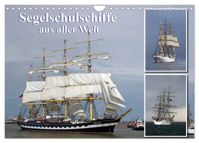 Produktbild von Segelschulschiffe aus aller Welt (Wandkalender 2027 DIN A4 quer), CALVENDO Monatskalender