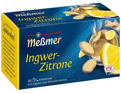 Immagine prodotto di Tisana Meßmer Zenzero Limone gusto limone 40g