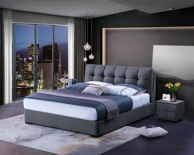 Produktbild von Design Betten Schlafzimmer Sets Bett 2x Nachttisch Klassische Luxus Möbel 3tlg