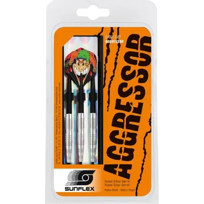 Image de Sunflex fléchettes AGGRESSOR | fléchettes jeu de fléchettes fléchettes flight tige softdart