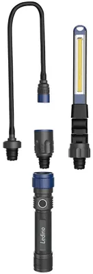 Produktbild von Ledino Akku-Inspektionsleuchte Mengede mobile Leuchte, Li-Ionen Akku 3,7 V / 2,2 Ah