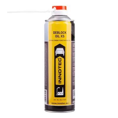 Immagine prodotto di Innotec Deblock Oil XS Extrem - Potente antiruggine - Azione rapida - Effetto penetrante a lunga durata - Miscela di antiruggine rapidi e lubrificanti