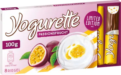 Obrázek produktu pro Yogurette tyčinka s marakujou tropická sladká příchuť 100g