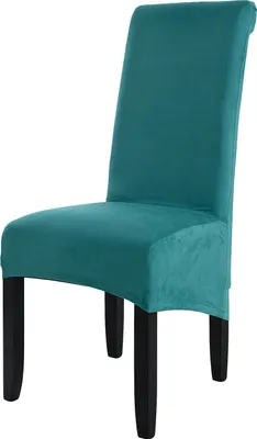 Obrázek produktu pro Jídelna Stretch židle kryty XL elastické vysoké zadní židle kryty pro banket restaurace Decoratio（1 Piece，Dark Blue）