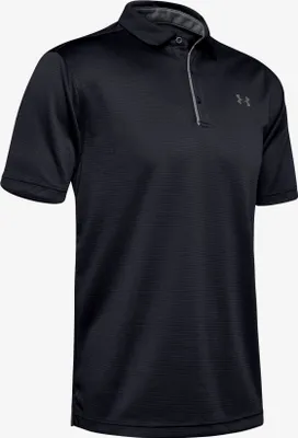 Produktbild von Under Armour Tech-Poloshirt, Schwarz S