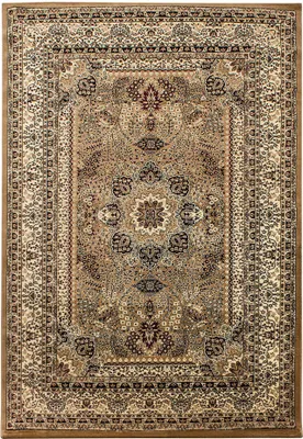 Immagine prodotto di Carpetsale24 Tappeto Orientale Classico con Motivo Ornamentale Elegante Decorativo e Facile da Pulire per Soggiorno, Dimensioni: 300x400 cm