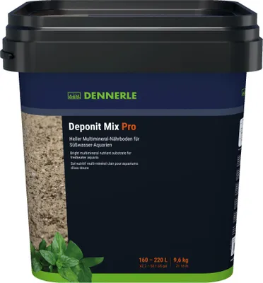 Produktbild von Dennerle Deponit Mix Pro - 9,6 kg - Multi-Mineral Nährboden für Aquarien