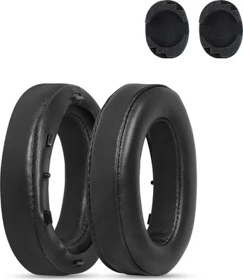 Produktbild von INF Ersatz-Ohrpolster für Sony MDR-1000X/1000XM2 Kopfhörer - 2er Set Schwarz