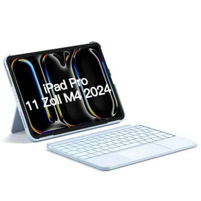 Image de inateck KB04122-11_BLUE inateck Keyboard iPad 11" bleu Compatible iPad 10th Gen