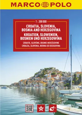 Produktbild von MARCO POLO Reiseatlas Kroatien, Slowenien, Bosnien und Herzegowina 1:300.000