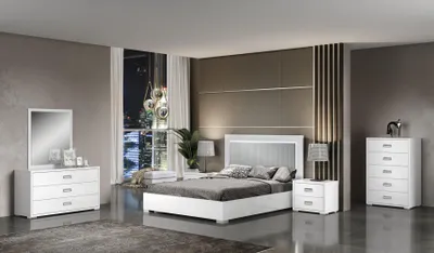 Produktbild von Nachttisch Design Nacht Konsole Tisch Tische Nachttische Holz Schlafzimmer Möbel