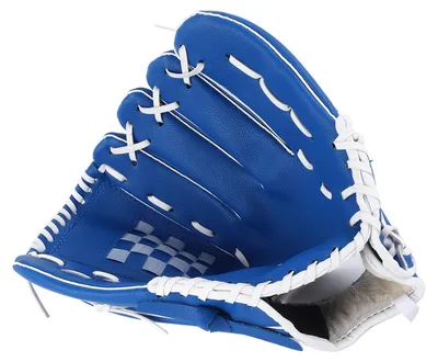 Immagine prodotto di Guanto da softball, 12,5 pollici, blu, guanto da baseball per esterni, ideale per l'allenamento all'aperto