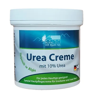 Produktbild von 10% UREA CREME 250ml Feuchtigkeitscreme für trockene Haut Fußcreme Fußpflege Feuchtigkeitspflege 85