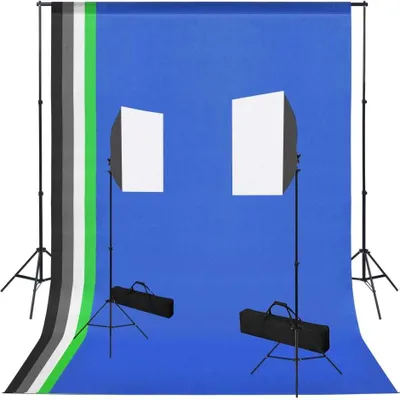 Obrázok produktu pre Sada do fotoštúdia so svetlami a pozadiami