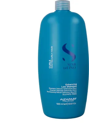 Produktbild von Alfaparf Milano Semi Di Lino Curls Enhancing Shampoo Pflegeshampoo Für den Glanz lockiger und krauser Haare 1000 ml