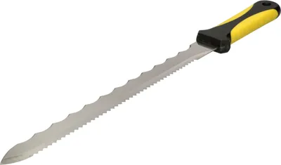 Produktbild von KOTARBAU® Dämmstoffmesser zum Schneiden von Dämmwolle Styropor 28 cm Klinge