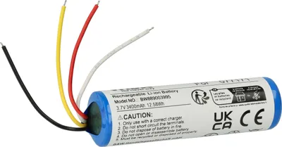 Produktbild von vhbw Akku kompatibel mit Bose 423816 Lautsprecher Boxen Speaker (3400 mAh, 3,7 V, Li-Ion)