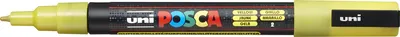 Produktbild von Posca - Verfstift posca pc3m f glitter geel