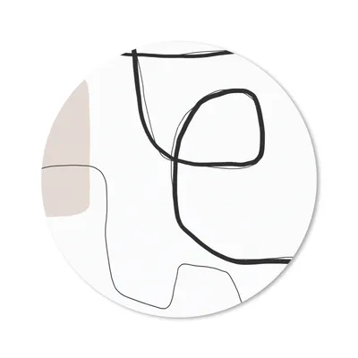 Produktbild von MuchoWow® Mauspad Mousepad Abstrakt - Pastell - Minimalismus 20x20 cm - Mousepads - Maus Mat - Pad - Mausunterlage - Schreibtischmatte