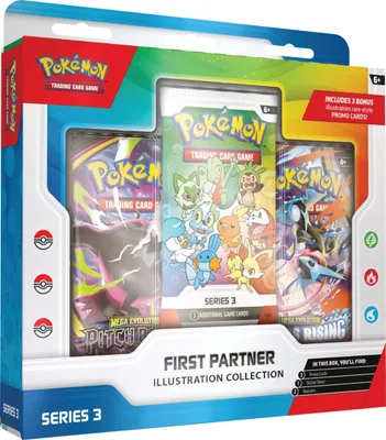 Produktbild von Pokémon TCG First Partner Illustration Collection Series 3 English