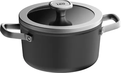 Produktbild von BergHOFF Antihaft Topf mit Deckel Graphite 20cm