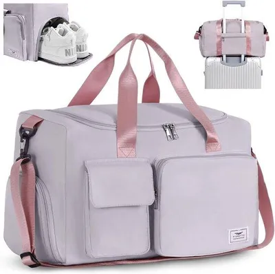 Produktbild von Famanu Sporttas 35L mit Schuhfach und Nassfach für Fitness und Reisen - Ideal für Männer und Frauen
