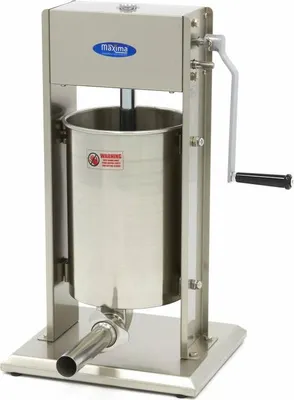 Produktbild von Maxima - Gastro Wurstfüller - 12 l - Vertikal - inkl. 4 Füllrohre
