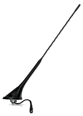 Produktbild von A101 - Autoradio Autoantenne 40cm AM FM UKW Raku 2 + Verstärker - kompatibel VW Audi Opel Ford Seat Skoda