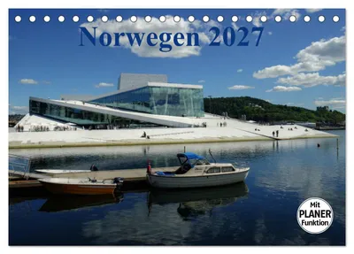 Produktbild von Norwegen und seine Schönheiten 2027 (Tischkalender 2027 DIN A5 quer), CALVENDO Monatskalender