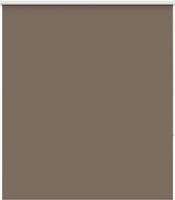 Produktbild von vidaXL Verdunkelungsrollo Kaffeebraun 135x130cm Stoffbreite 131,6cm