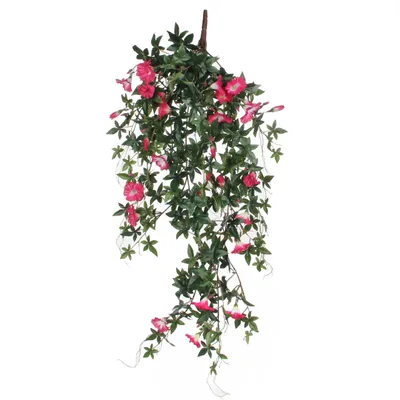 Image de Mica Decorations Fleur artificielle Petunia - 80x20x15 cm - Polyester - Rose