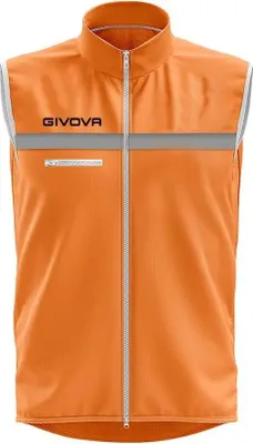 Obrázok produktu pre Reflexná tréningová vesta Givova Senior, jednofarebná oranžová