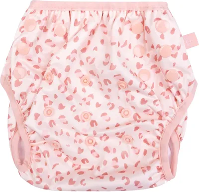Produktbild von Swim Essentials Schwimmwindel – Altrosa – Leopardenmuster
