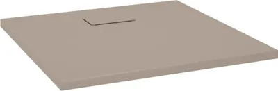 Produktbild von vidaXL Duschwanne SMC Braun 80x80 cm