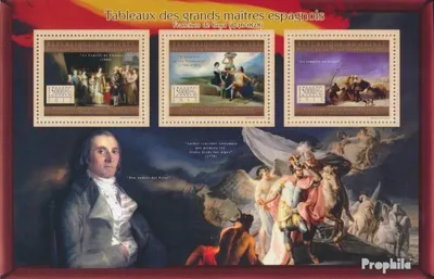 Produktbild von Briefmarken Guinea 2012 Mi 9680-9682 Kleinbogen (kompl. Ausgabe) postfrisch Francesco de Goya