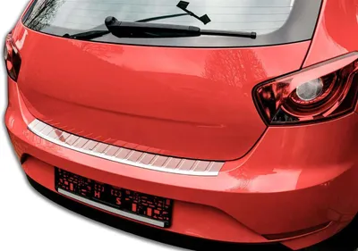 Immagine prodotto di Protezione Paraurti per Seat Ibiza 4trg 2012-2017 Acciaio Inox Lucido con Labbro