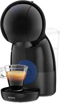 Produktbild von Krups Kaffeekapselmaschinen Nescafe Dolce Gusto Piccolo XS, Farbe:Schwarz/Blau, KP 1A01