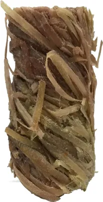 A close-up, isolated view of a bundle of fire starters.