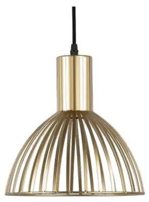 Produktbild von Leitmotiv - Lignes Runde Hängelampe - Gold lackiert