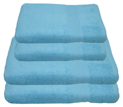 Produktbild von Julie Julsen Handtuch Set Hellblau,Set:4 tlg. 2 Bade- 2 Handtücher