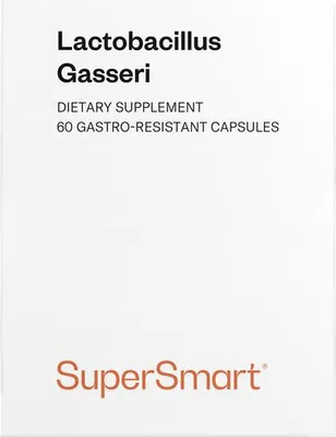 Obrázok produktu pre SuperSmart Lactobacillus Gasseri výživový doplnok - 60 magensaftres. Kaps.