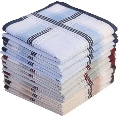 Produktbild von Ibenzoa® Herrentaschentücher – 12er Set aus hochwertiger Baumwolle, 40 x 40 cm, elegant & saugfähig für Alltag und feine Anlässe