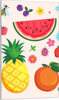 Immagine prodotto di Piastra copriforno 30x52 Coperchio per piano cottura in Vetroceramica Paraspruzzi Piatto in vetro Tagliere decorativo, frutta Colorato