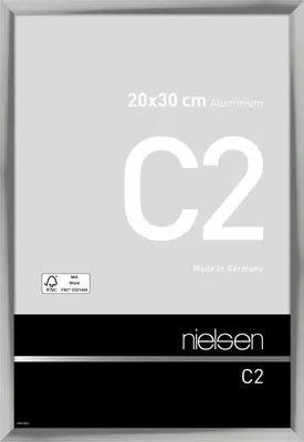 Obrázok produktu pre Hliníkový rám Nielsen C2 20x30 cm strieborný