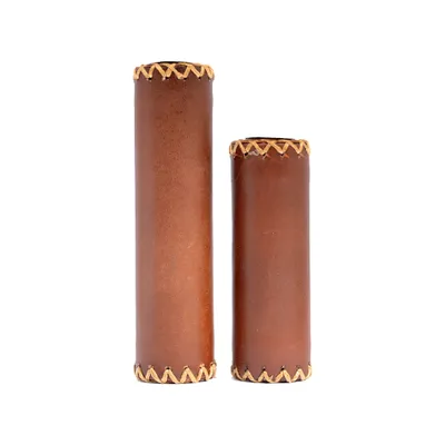 Image de Poignées Simson 9/12 cm marron paires