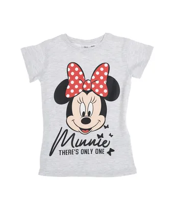 Produktbild von Minnie Mouse T-shirt - grau - Mädchen - Größe 110/116