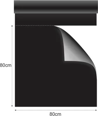 Produktbild von 30 Mitteldecken 80cm x 80cm schwarz Vlies Ornamensa Airlaid perforiert