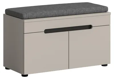Produktbild von Schuhbank >Canu< in Kaschmir - 80x45x37cm (BxHxT)